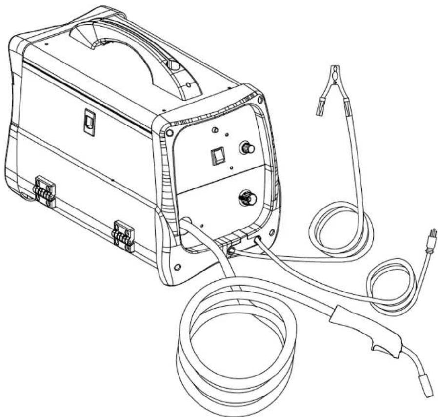 Campbell Hausfeld DW313000 - Soldadora Por Arco Con Alimentación De Alambre - 1