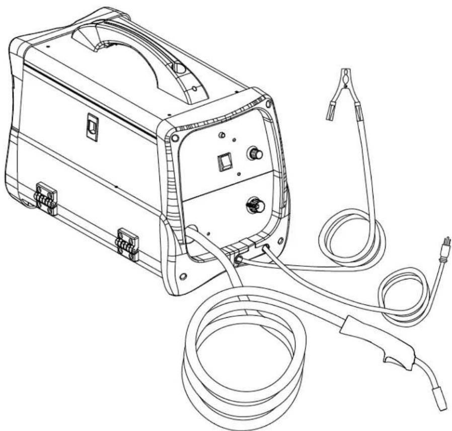 Campbell Hausfeld DW313000 - Wire Feed Arc Welder - 1