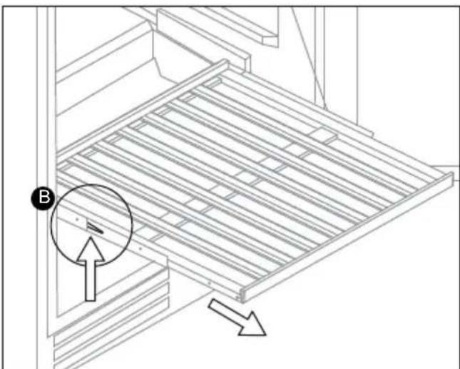 INVENTUM IKW0822D - REMOVING THE PULL-OUT SHELVES - 2