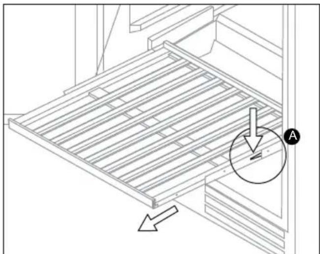 INVENTUM IKW0822D - REMOVING THE PULL-OUT SHELVES - 1