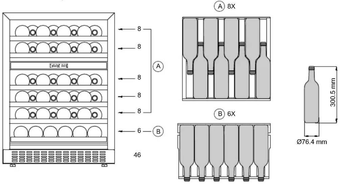 INVENTUM IKW0822D - INDELING - 1