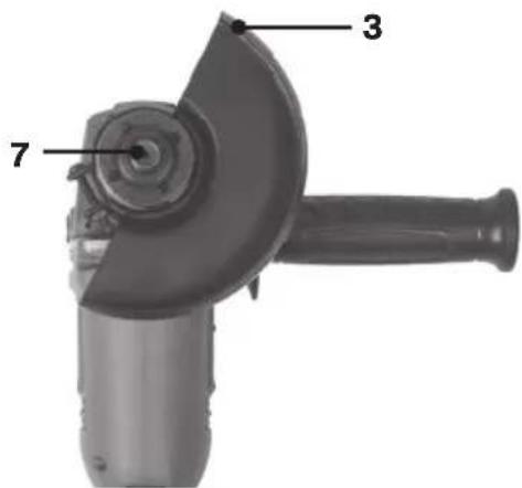 Vonroc S2_AG504DC - ANGLE GRINDER AG504DC / S3\_AG504DC - 3