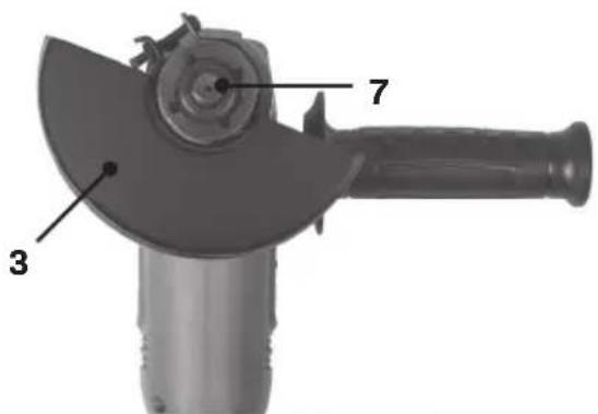 Vonroc S2_AG504DC - ANGLE GRINDER AG504DC / S3\_AG504DC - 4