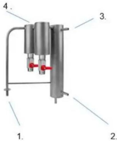 Browin 340112 - ASSEMBLY FOR DISTILLATION PURPOSES - 1