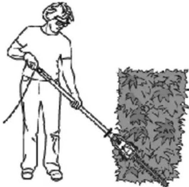 FLEXOTRIM THS 500 PRO - Använda häcksax med teleskop - 3