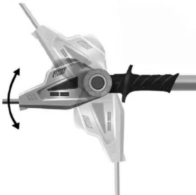 FLEXOTRIM THS 500 PRO - Pivoting the Power Head - 2