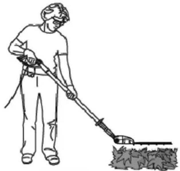 FLEXOTRIM THS 500 PRO - Using the pole hedge trimmer - 4