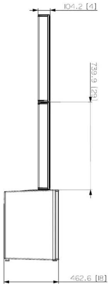 RCF EVOX J11 - DIMENSIONS - 3