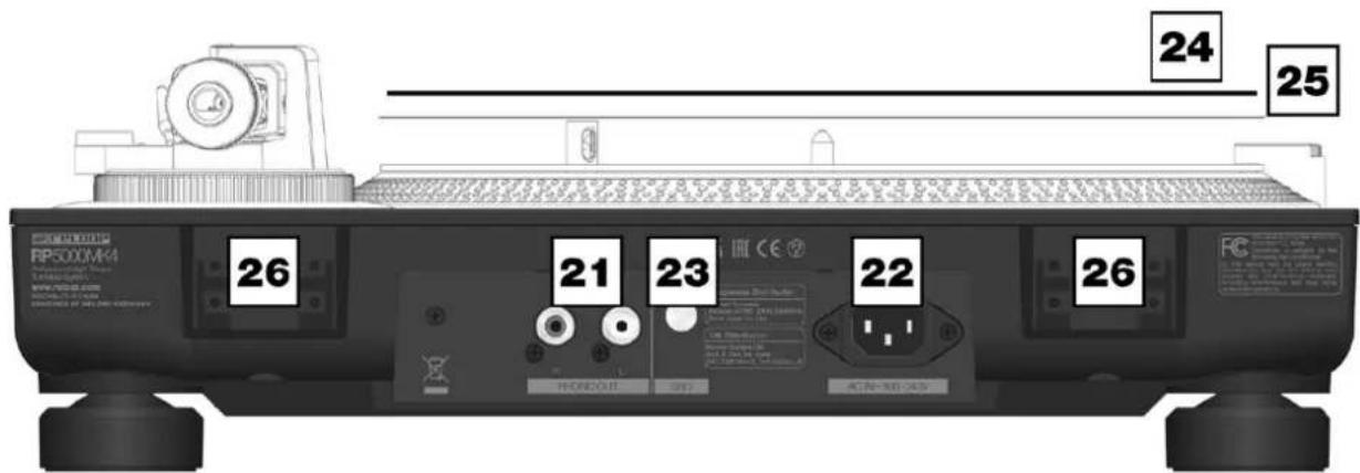 Reloop RP5000MK4 - UTILISATIONAPPROUVÉE ET CONFORMITÉ RÉGLEMENTAIRE - 2