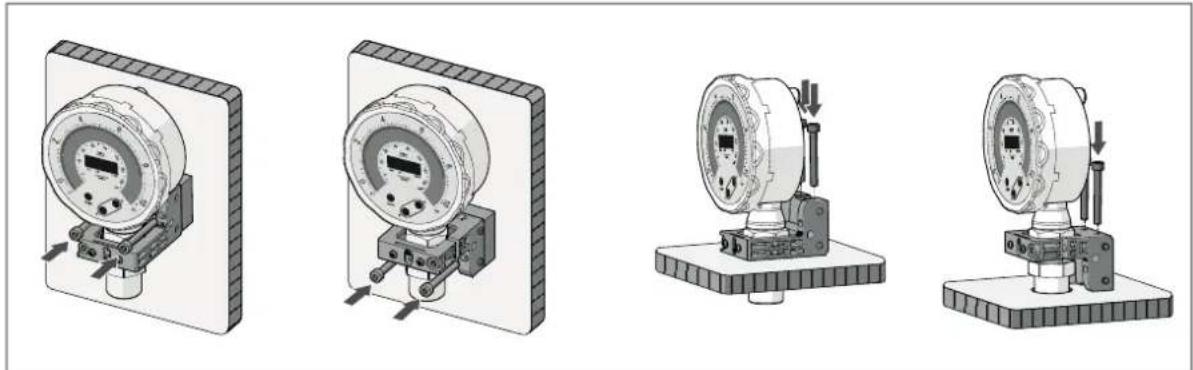 IFM PG1408 - Montage avec dispositif de fixation - 1