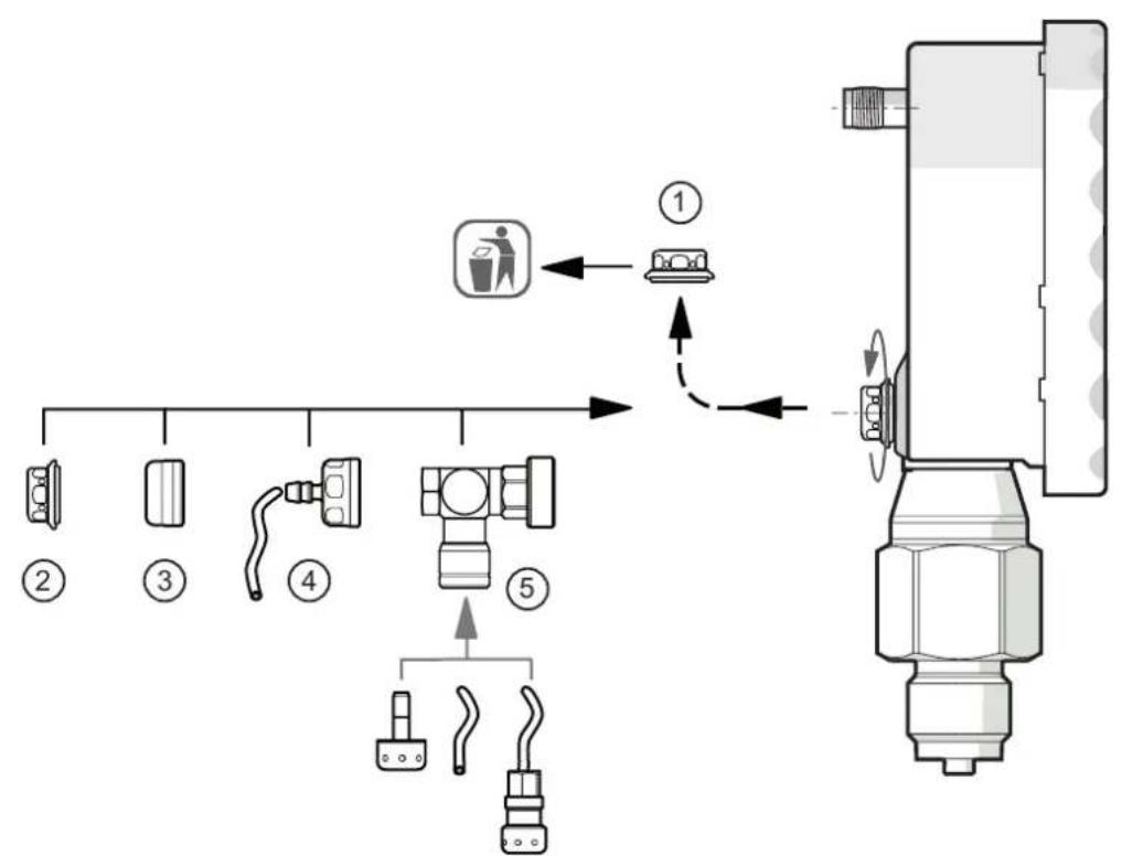 IFM PG1408 - Remplacer le couvercle du système de filtration - 2