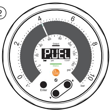 IFM PG1408 - ponteiro de LED dinâmico - 3