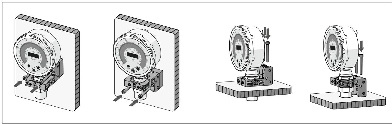 IFM PG1408 - Montaje con soporte - 1