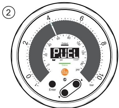 IFM PG1408 - Dynamischer LED-Zeiger - 3