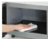 PANASONIC NN-CT57RM - Überprüfen der Speisen - 1