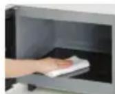 PANASONIC NN-CT57RM - Checking Food - 1