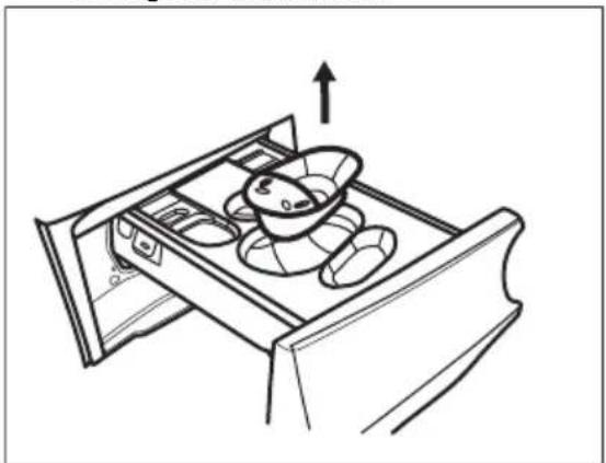 AEG L86FSR86R4O - Cleaning the detergent dispenser - 2
