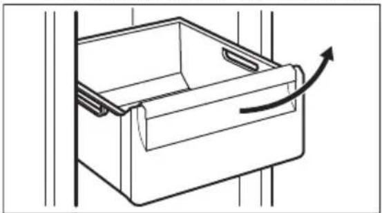 AEG TK3SS101DC - Aus- und Einbau von Schubladen - 1