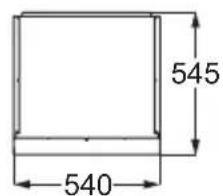 AEG TK3SS101DC - Afmetingen - 2