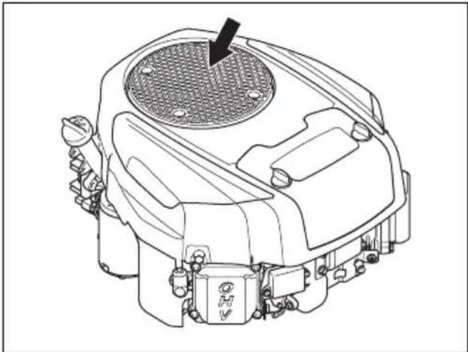 HUSQVARNA TS 218T - 清洁引擎进气口 - 2