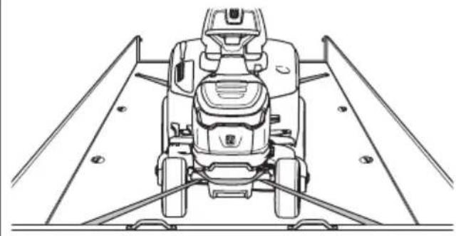 HUSQVARNA TS 218T - 稳妥地固定本产品以便运输 - 6