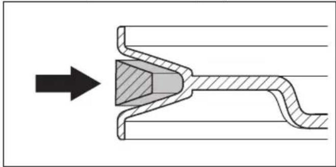 HUSQVARNA TS 218T - To replace the cutting deck belt - 2