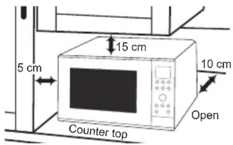 PANASONIC NN-CD58RS - Countertop use: - 1