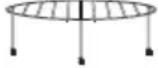 PANASONIC NN-CD58RS - Griglia metallica - 3