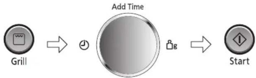 PANASONIC NN-CD58RS - No se debe precalentar el grill antes de usarlo. - 1