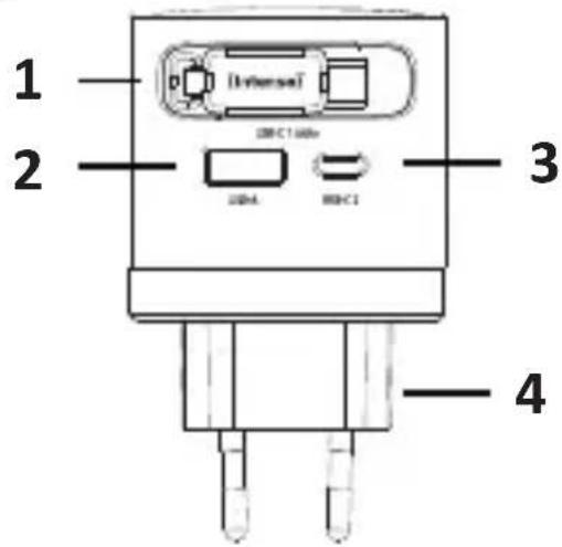 INTENSO W65ACIC GaN - Descripción General del Aparato - 1