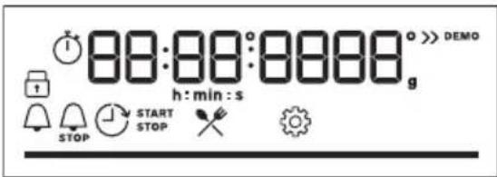ELECTROLUX EVD6H46GZ - Voyants de l'affichage - 1