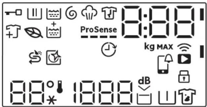 ELECTROLUX WASLMO500 - Display - 1
