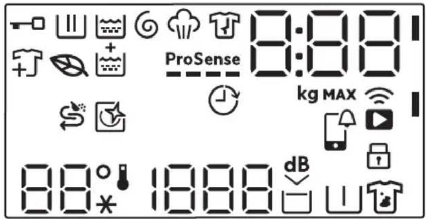 ELECTROLUX WASLMO500 - Display - 1