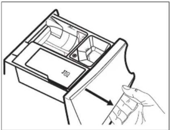 ELECTROLUX WASLMO500 - Ajout du produit de lavage et des additifs - 2