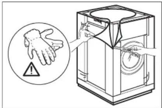ELECTROLUX WASLMO500 - WARNING! - 1