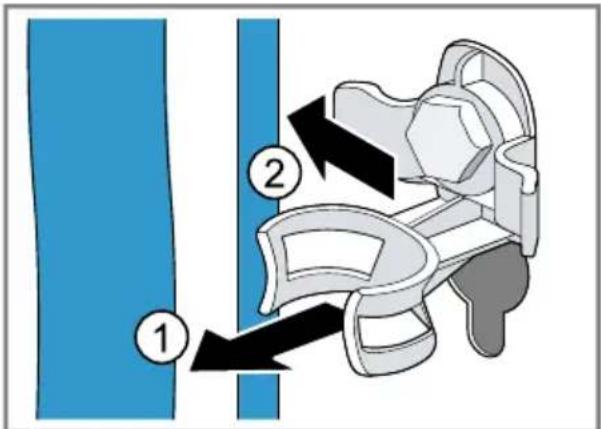 BOSCH WAN28229FR - Retrait des cales de transport - 1