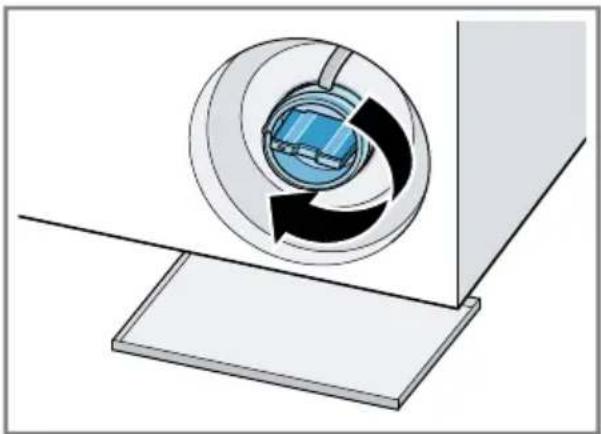 BOSCH WLZ2421SMA - Nettoyage de la pompe d'évacuation - 3