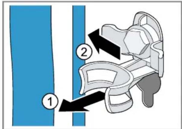 SIEMENS WG56B2A2FR - Retrait des cales de transport - 1