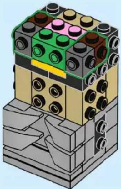 LEGO Brickheadz 40879 - BRICK HEADZ - 39