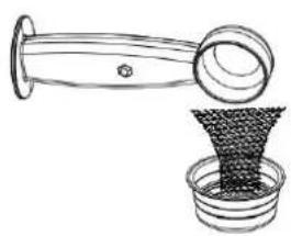 TECHWOOD TCA-026N - Utilisation de l'adaptateur pour café moulu : - 1