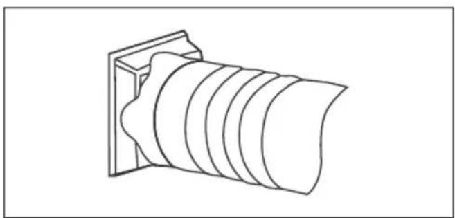 MEDION LIFE P901 (MD 37732) - Montaje de la manguera de salida de aire - 1