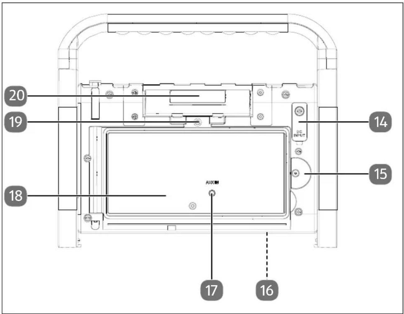 MEDION LIFE E66877 (MD 43877) - Rückseite - 1