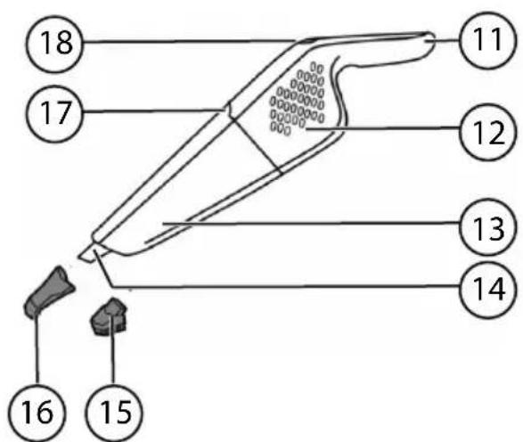 MEDION MD 16431 - Handheld vacuum cleaner - 1