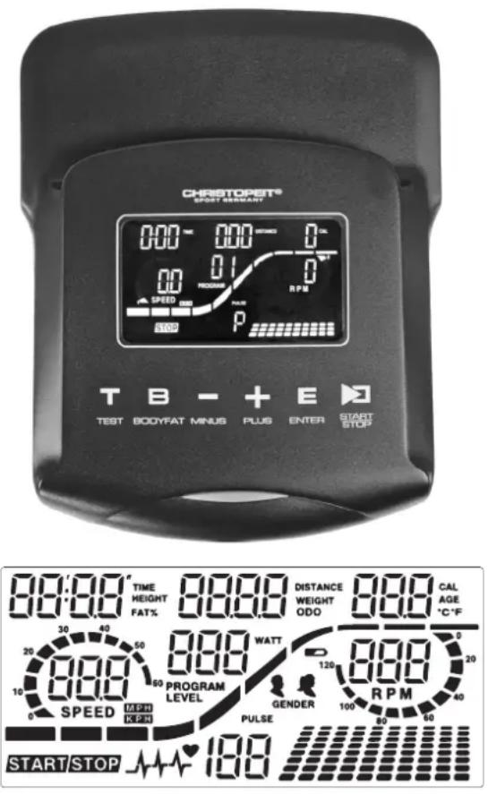 Christopeit ET 5.1 - Opmerkingen: - 1