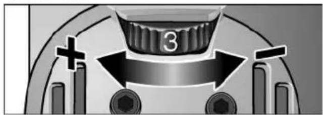 Flex BWE 16-9 14 - Preselezione del numero di giri - 1