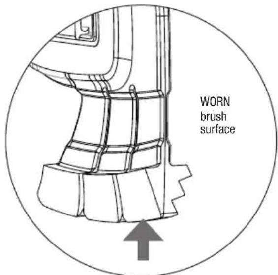 POLARIS LYNX - Replace Brushes Regularly - 3