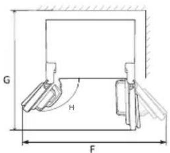 Orima ORH 694 X - Space Requirement - 2