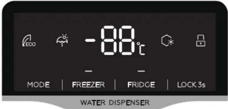 Orima ORH 694 X - Recomendação de configuração de temperatura - 1