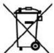 Hamax Outback Next - information concerning the disposal of exhausted batteries - 1