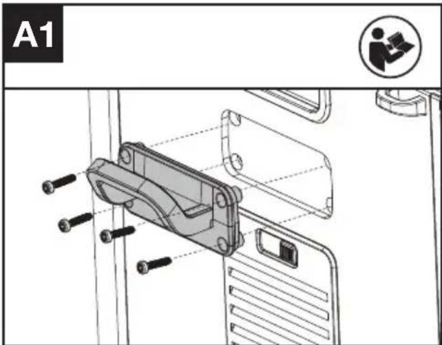KRESS KAC843 - MONTAGEM DO GANCHO PARA CABO (VER FIGURA A1) - 1